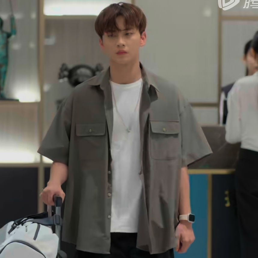 你给我的喜欢陈鑫海同款短袖衬衫