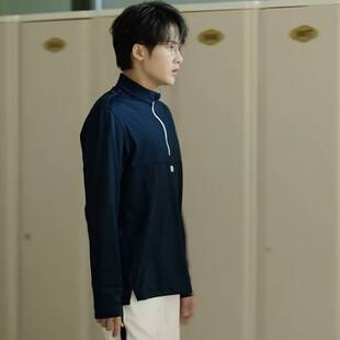 原版滤镜檀健次唐奇同款卫衣春秋立领长袖百搭运动上衣男衣服潮