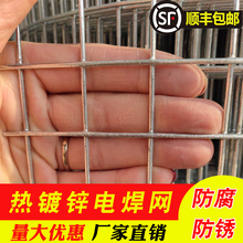 镀锌铁丝网加粗硬围栏养殖网户外铁网格网防锈钢丝网防护网围栏网