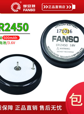 孚安特ER2450奔驰汽车胎压监测扣式电池3.6V耐高温税控机电子设备