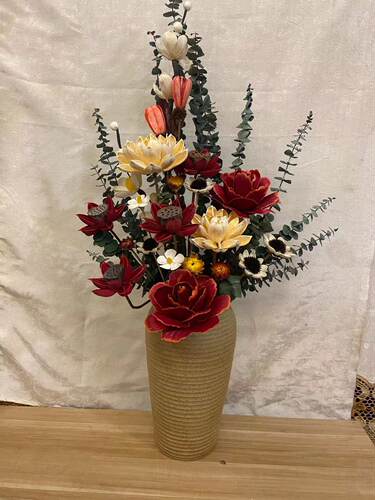 【云南七彩花坊】干花玄关卧室
