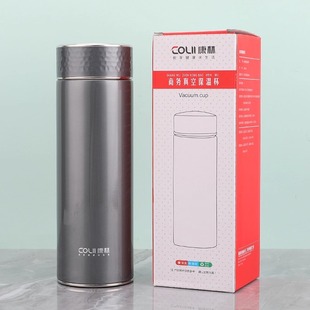 康林保温杯直身316不锈钢水杯便携车载商务泡茶杯子定制礼品杯