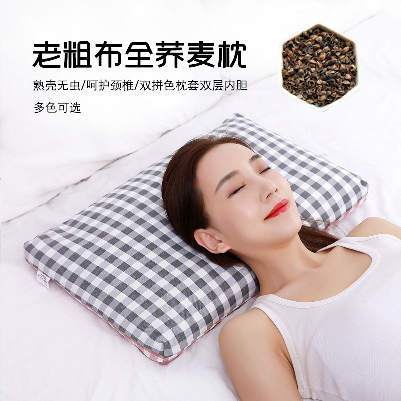 立体居美成人纯棉荞麦壳全荞麦童图片