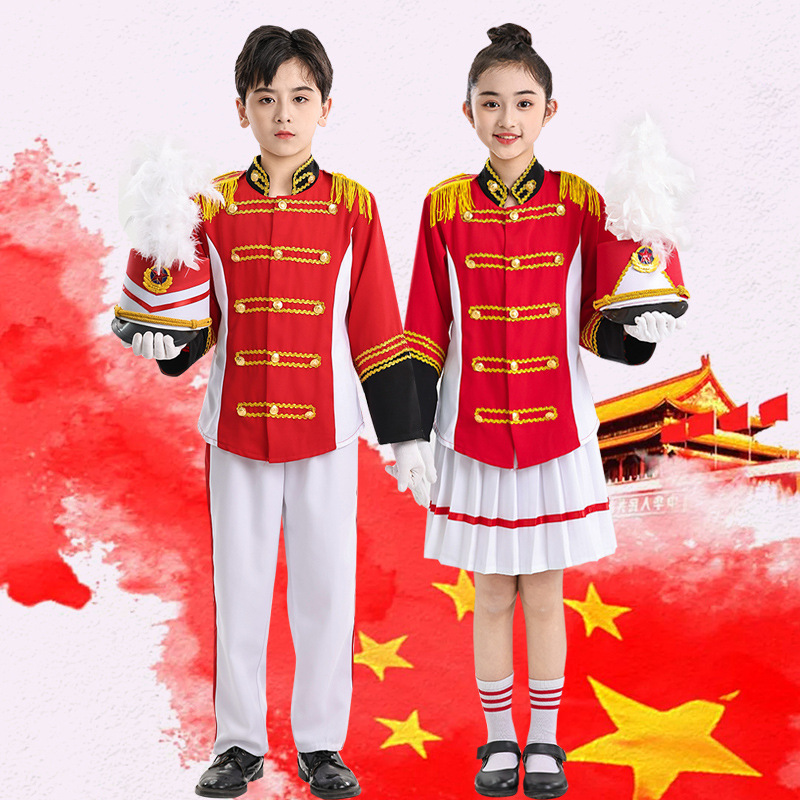 六一中小学生儿童仪仗队升旗手