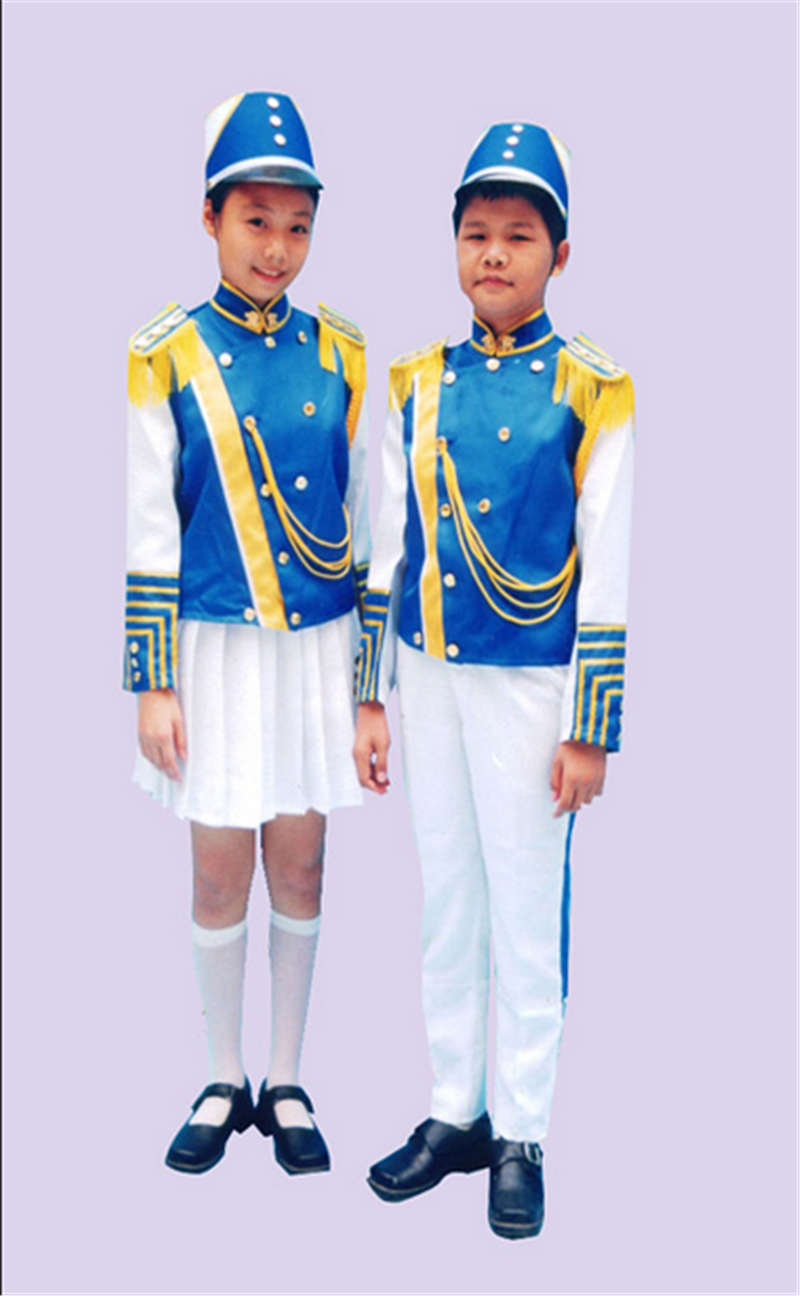 鼓号服装小学生升旗手服装鼓号队服装管乐服装儿童仪仗队服装新款
