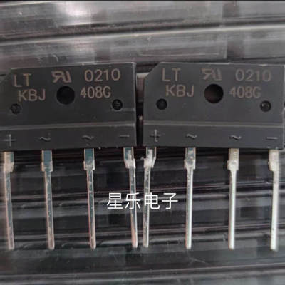 全新原装 KBJ406G  KBJ408G 液晶全桥 3A整流桥 扁桥堆