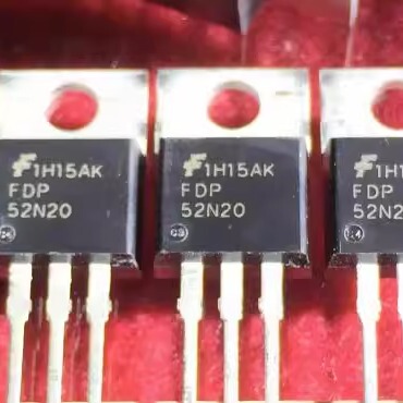 原装进口拆机 FDP52N20 52N20 TO-220 MOS场效应管 52A200V