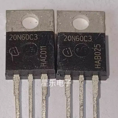 TO-220封装  20N60 20N60S5 20N60C3 20N60CFD 原装进口拆机