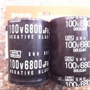 100V6800UF 6800uf100v 电解电容 容量足 35x50