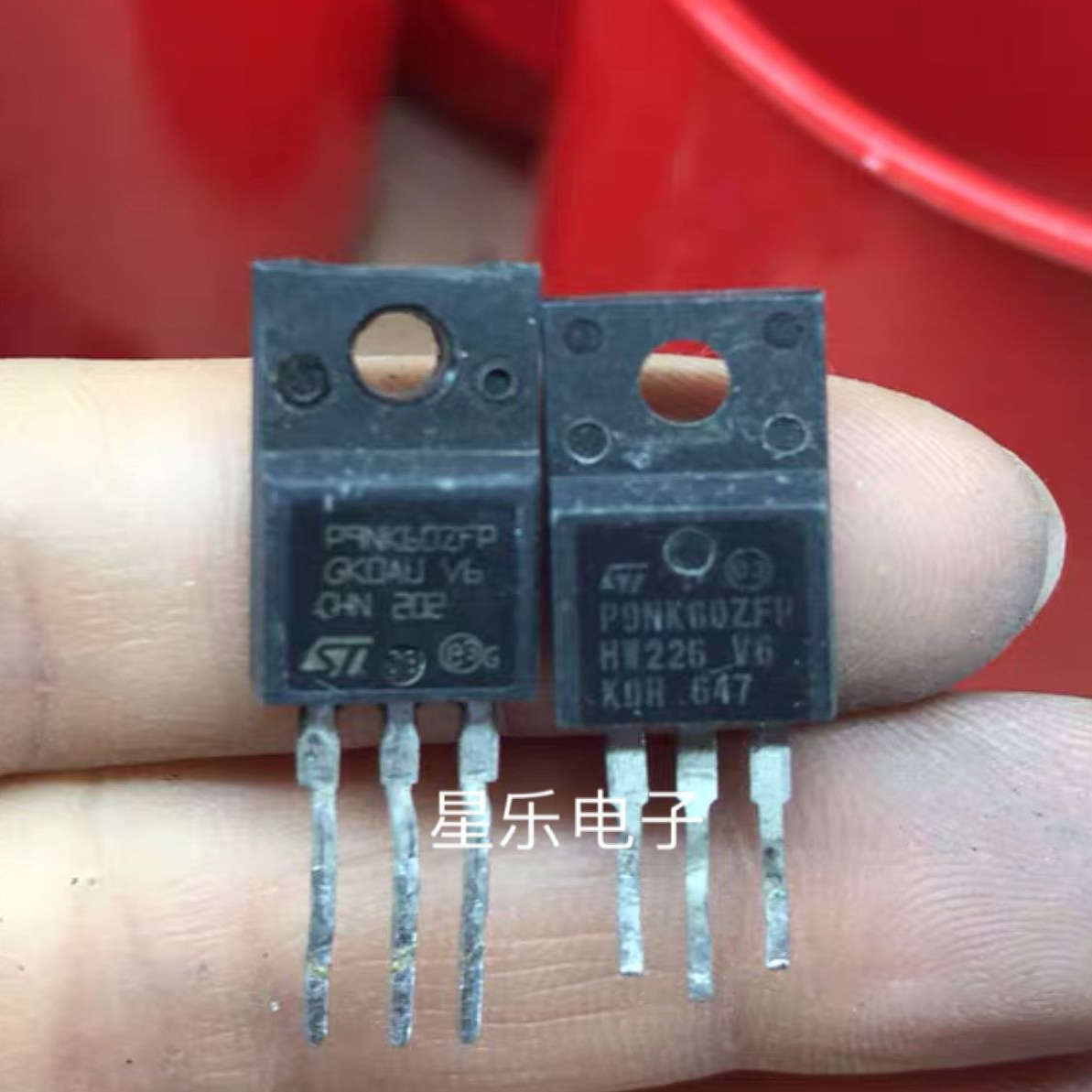 P9NK60ZFP 9N60 P9NK65ZFP P9NK70ZFP 原字进口拆机场效应管 塑封