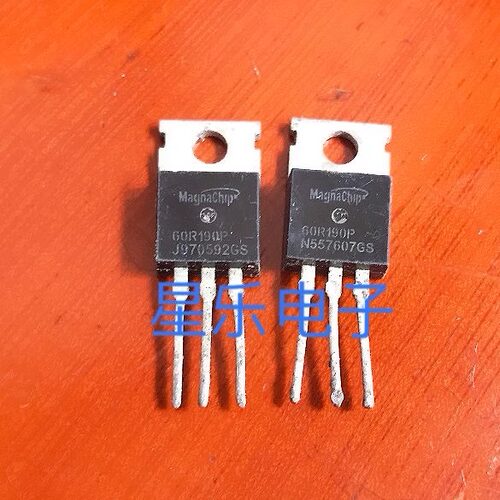 原装拆机60R190P MMP60R190PTH 20A/650V TO-220 测好发货