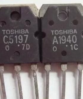 进口拆机  音频配对管 2SA1940 2SC5197 A1940 C5197 一对3元