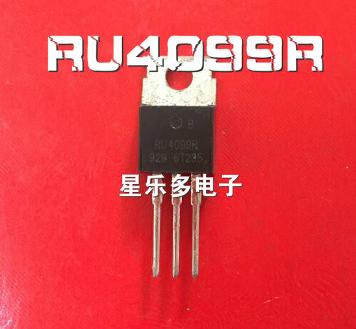 RU4099 代 IRL3713 大芯片 40v200a防反接大电流场效应管mos 拆机