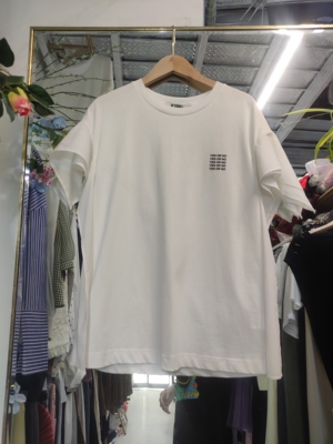 不退不换看好再拍白色设计感时尚T