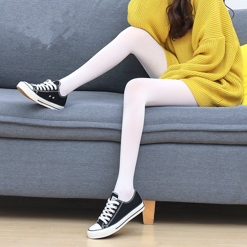 天鹅绒加裆中厚女舞蹈打底连裤袜