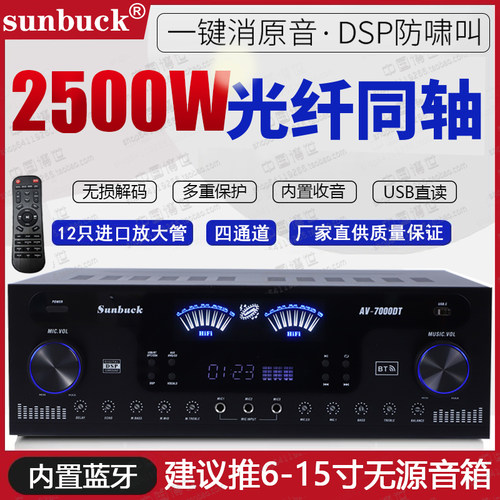 功放机大功率家用发烧双牛功放