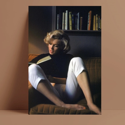 好莱坞ins咖啡厅玛丽莲装饰画