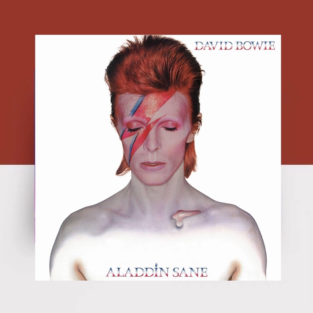 大卫鲍伊david bowie唱片专辑海报摇滚风宿舍桌面贴纸房间装饰画