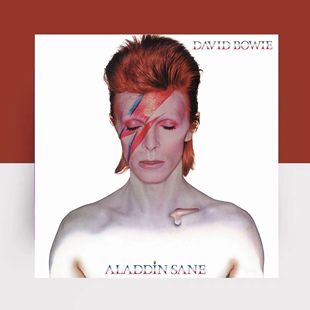 大卫鲍伊David Bowie唱片专辑海报摇滚风宿舍桌面贴纸房间装饰画
