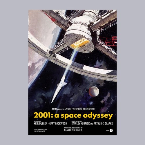 2001太空漫游经典科幻电影海报