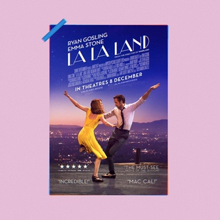 【电影中的跳舞场景】爱乐之城芝加哥电影海报英国病人装饰画画芯