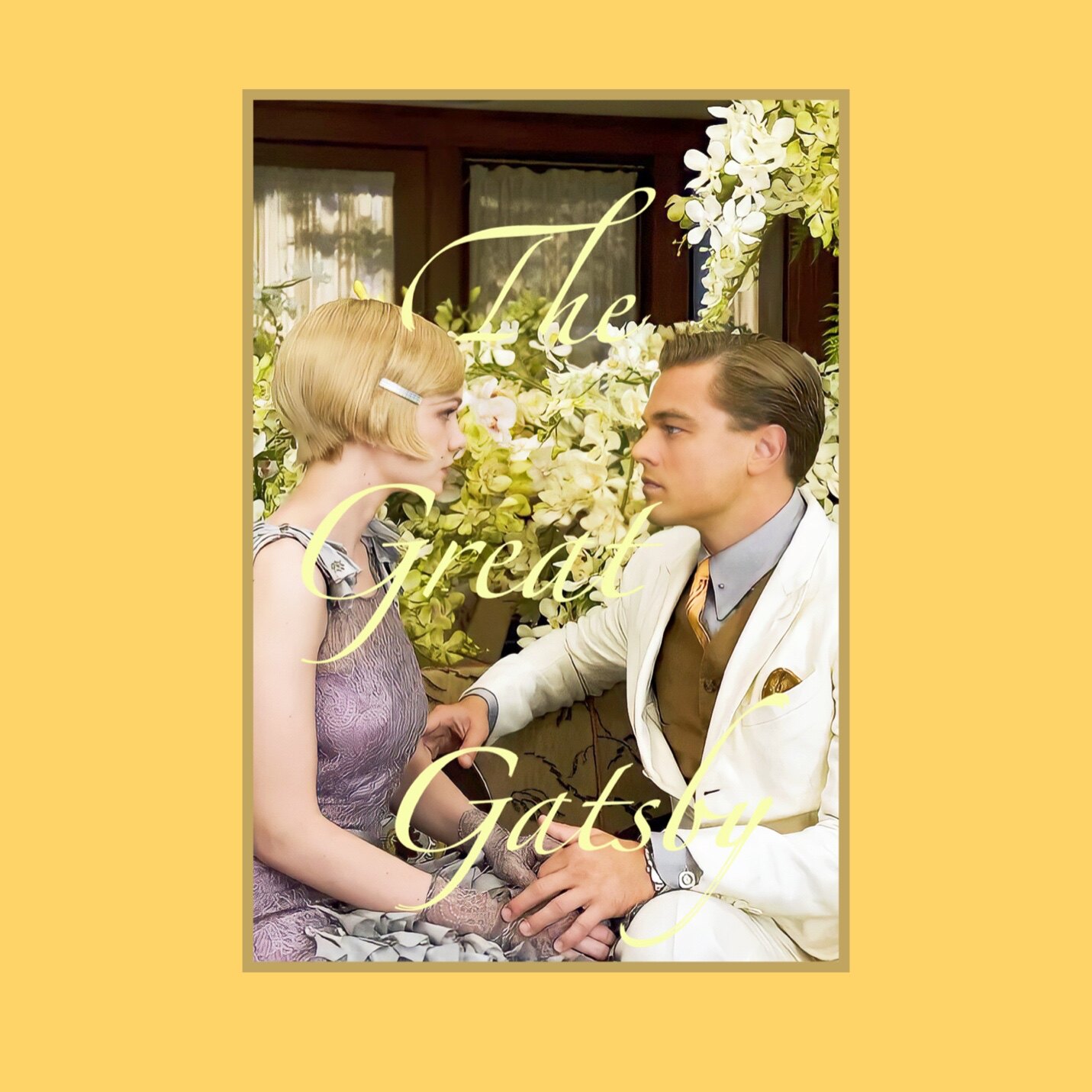 了不起的盖茨比海报经典爱情电影海报宿舍卧室装饰画 小李子海报