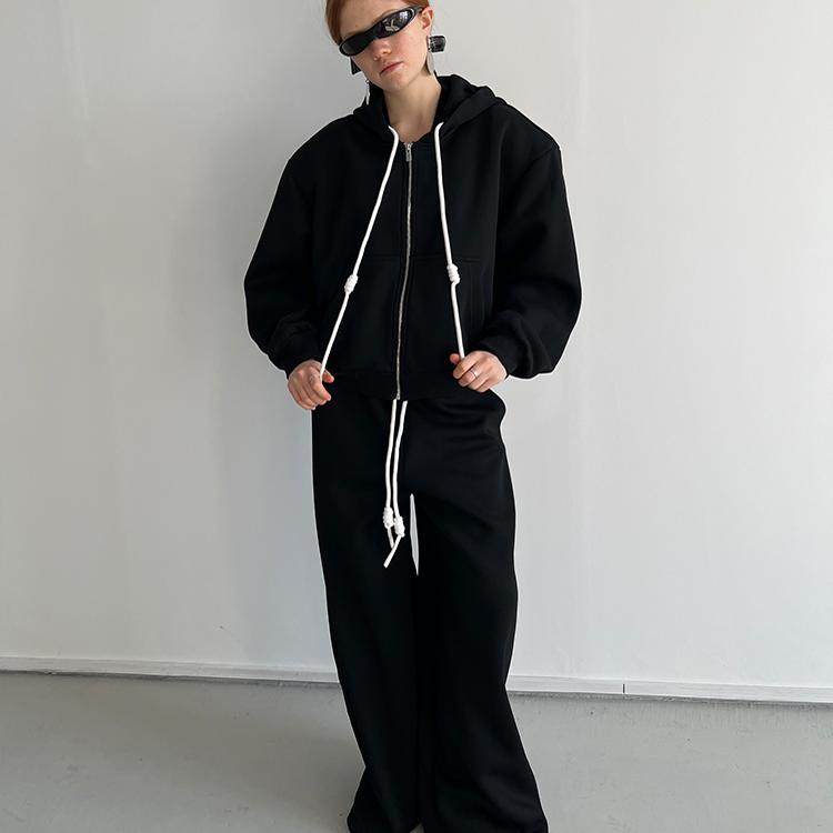 Rockrio Rarelicold 廓形垫肩卫衣+卫裤套装,女装/女士精品,时尚套装,淘宝优惠券,粉丝福利购,淘宝优惠卷