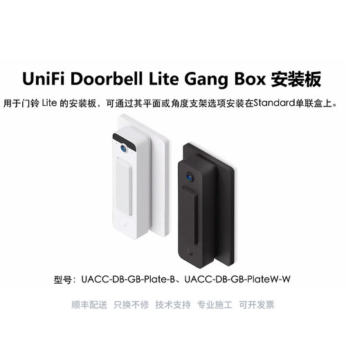 UACC-DB-GB-Plate-W 接线盒安装板优倍快UniFi
