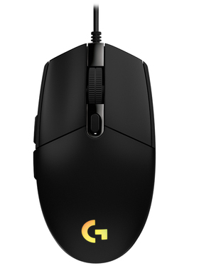 罗技G102有线电竞游戏鼠标吃鸡宏 机械按键8000DPI办公家用学生用