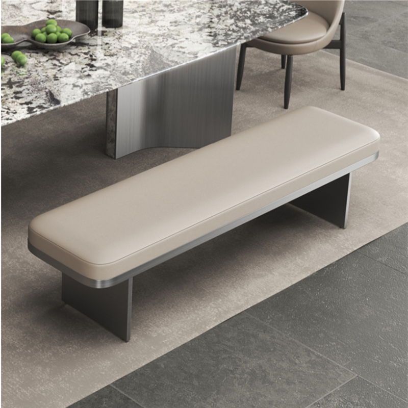 意式轻奢换鞋凳卧室床尾凳沙发床榻简约现代家用门口坐凳餐桌长凳