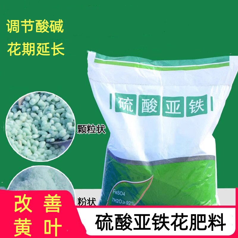 硫酸亚铁肥料花卉专用花用酸性花肥植物营养液土壤调理调酸盆
