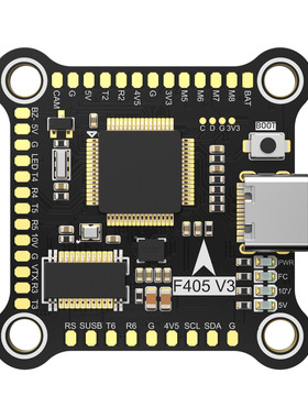 Returner 3-6S F405 V3 Betaflight 飞控 FPV竞速 集成黑匣子