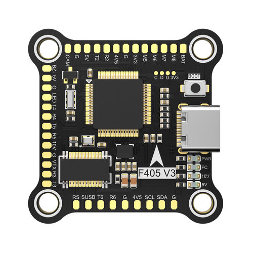 Returner 3-6S F405 V3 Betaflight 飞控 FPV竞速 集成黑匣子