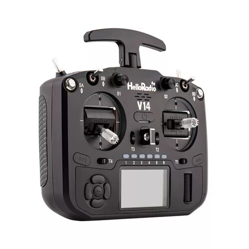 HelloRadio V14 多协议遥控器兼容FPV航模高频头EDGETX固件全尺寸