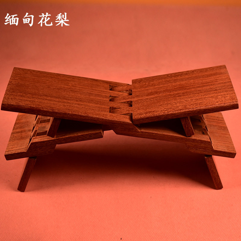 金匠大作梨非洲紫檀第一代鲁班凳整木掏空礼盒装商务礼品中国文化,住宅家具,根雕凳子,淘宝优惠券,粉丝福利购,淘宝优惠卷