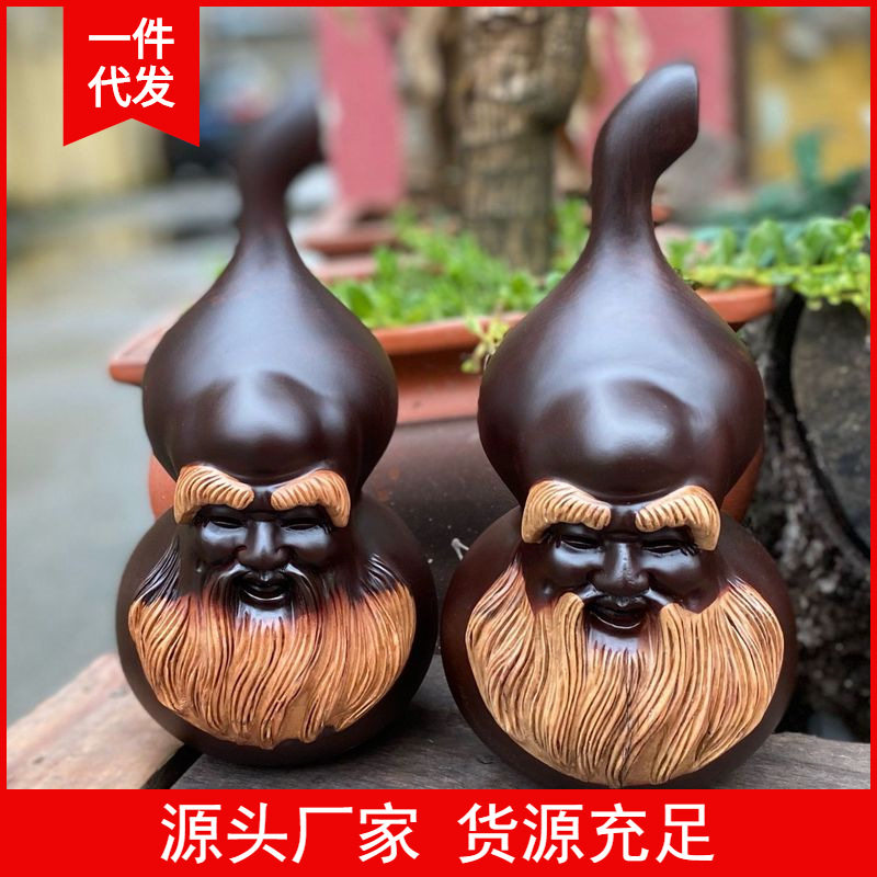 金匠大作仙游木雕摆件黑檀寿星木雕摆件货源一件木雕/根雕万象阁