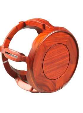 金匠大作红木鼓凳鼓形圆几花瓶盆景玉石摆件底座茶壶古玩实木圆