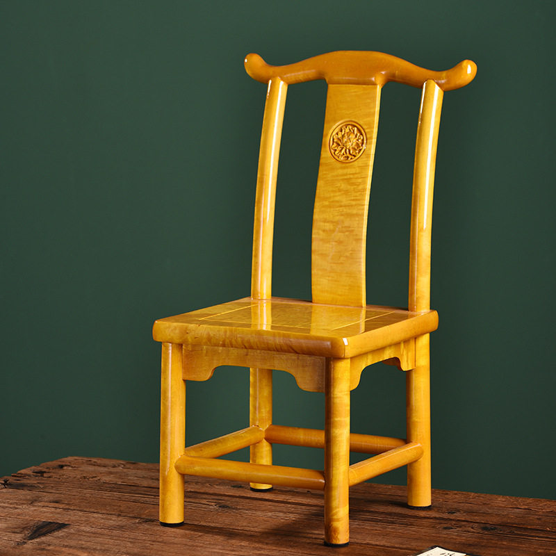 金匠大作靠背椅缅甸花梨儿童小凳子官帽椅课桌实木椅子送礼品摆件,住宅家具,红木椅凳,淘宝优惠券,粉丝福利购,淘宝优惠卷