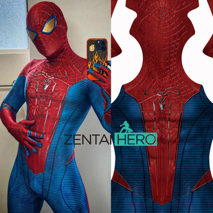 Cosplay角色扮演服装 英雄战衣 超凡蜘蛛连体紧身衣ASM蜘蛛Spider