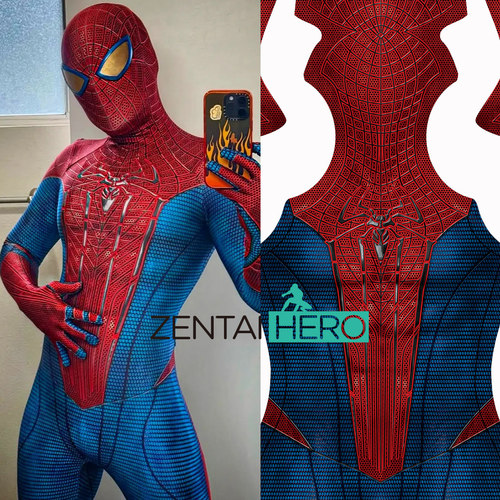 英雄战衣 超凡蜘蛛连体紧身衣ASM蜘蛛Spider Cosplay角色扮演服装