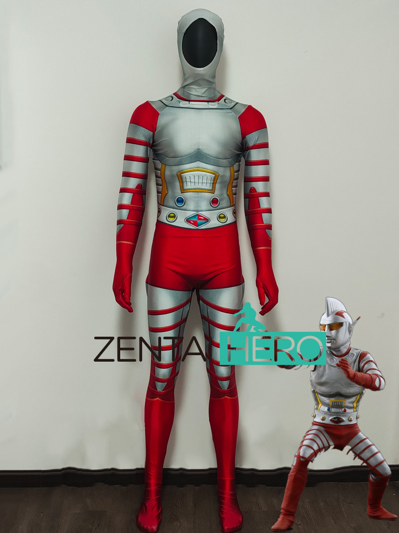特摄詹伯A奥特凹凸曼英雄连体紧身衣动漫cosplay扮演服装 无头盔