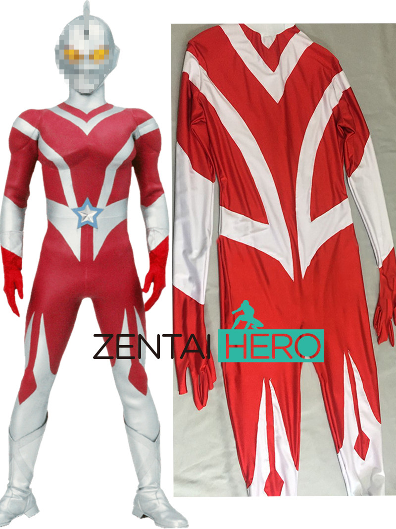 奥特英雄连体紧身衣cosplay服装