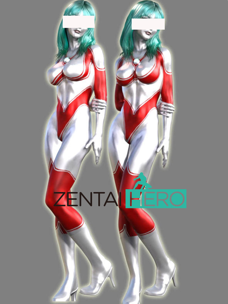 漫展弹力紧身衣奥特女孩cosplay