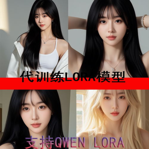 代训练LORA模型定制服务支持QWEN LORA定制Krea2
