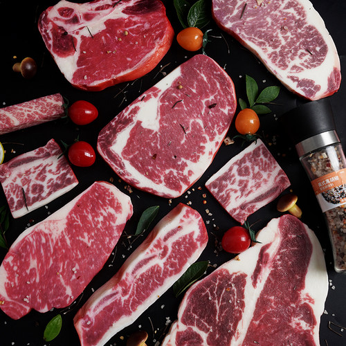 生西冷牛排仿真模型雪花战斧烤肉