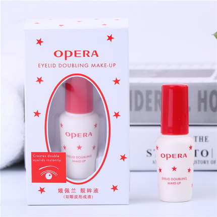 娥佩兰双眼皮胶水假睫毛胶水双眼皮定型精华自然正品7g靓眸液包邮