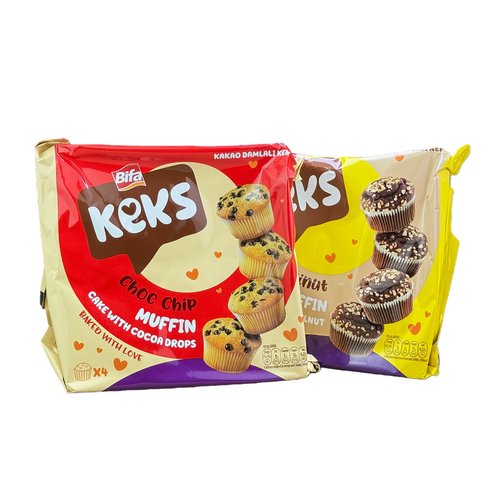 土耳其进口bifa巧克力味玛芬蛋糕