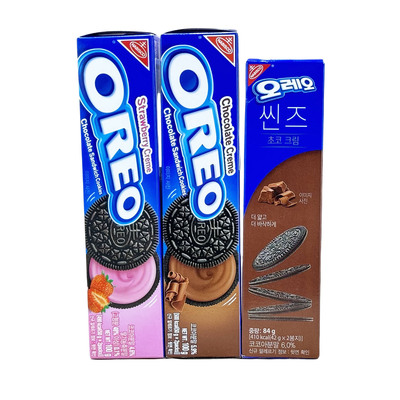 草莓原味夹心饼干北京韩国进口