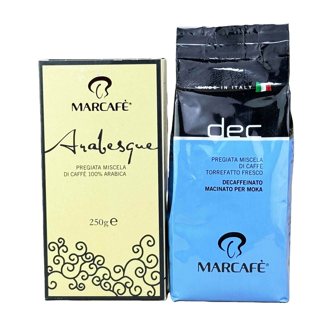意大利原装进口玛克奇阿拉比卡咖啡粉250g 非速溶咖啡需过滤 临期
