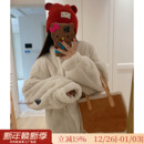 皮草毛毛外套女 雷克斯整皮獭兔毛保暖立领2025新款 千金兔 温柔感